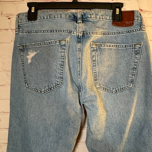 ABERCROMBIE & FITCH RACING STRIPED LANGDON SLIM 31W 30L - Picture 12 of 16